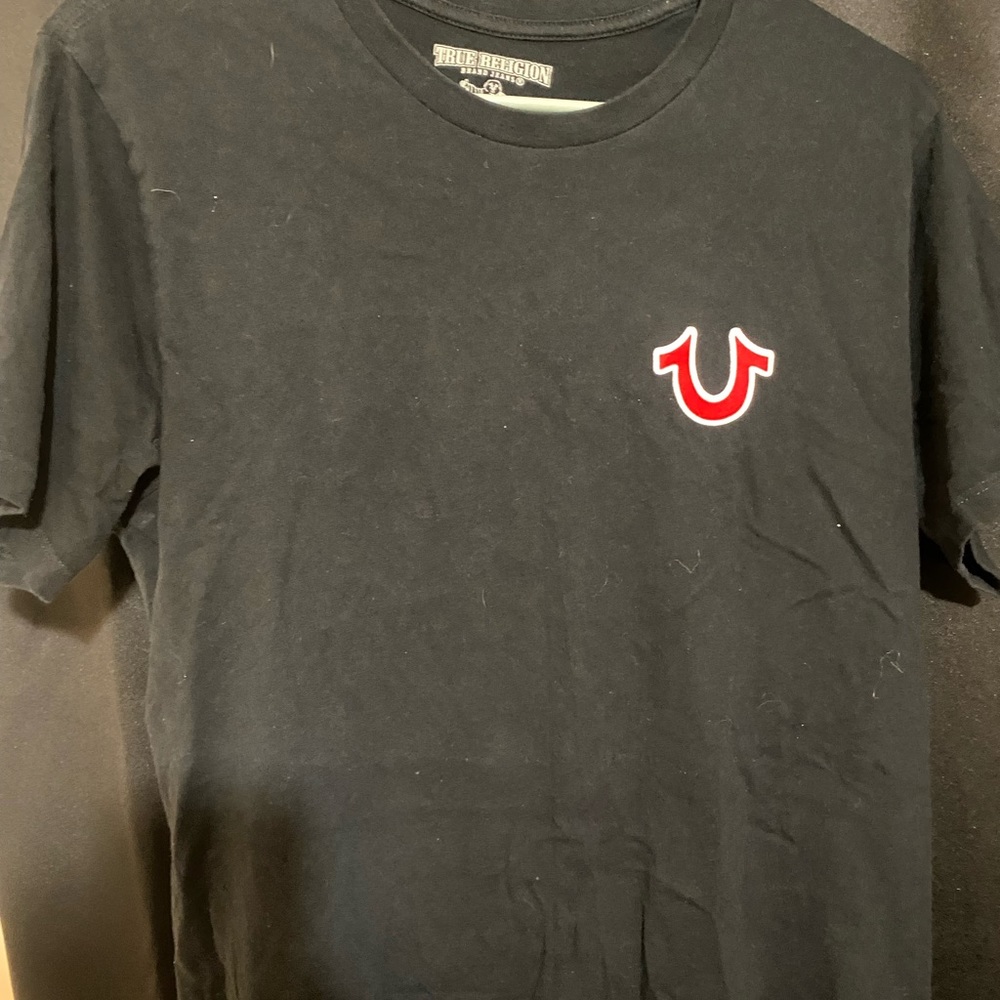 True religion Black Tee